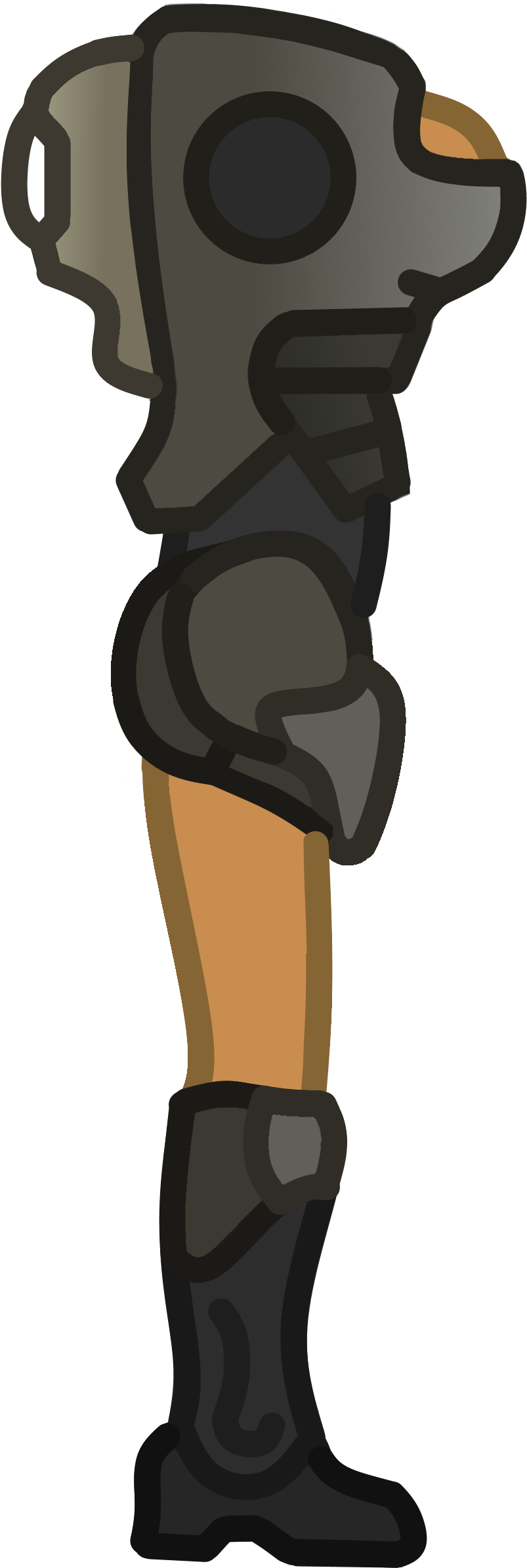 "lethalgirl" Outfit - Cartoon (1300x3200), Png Download