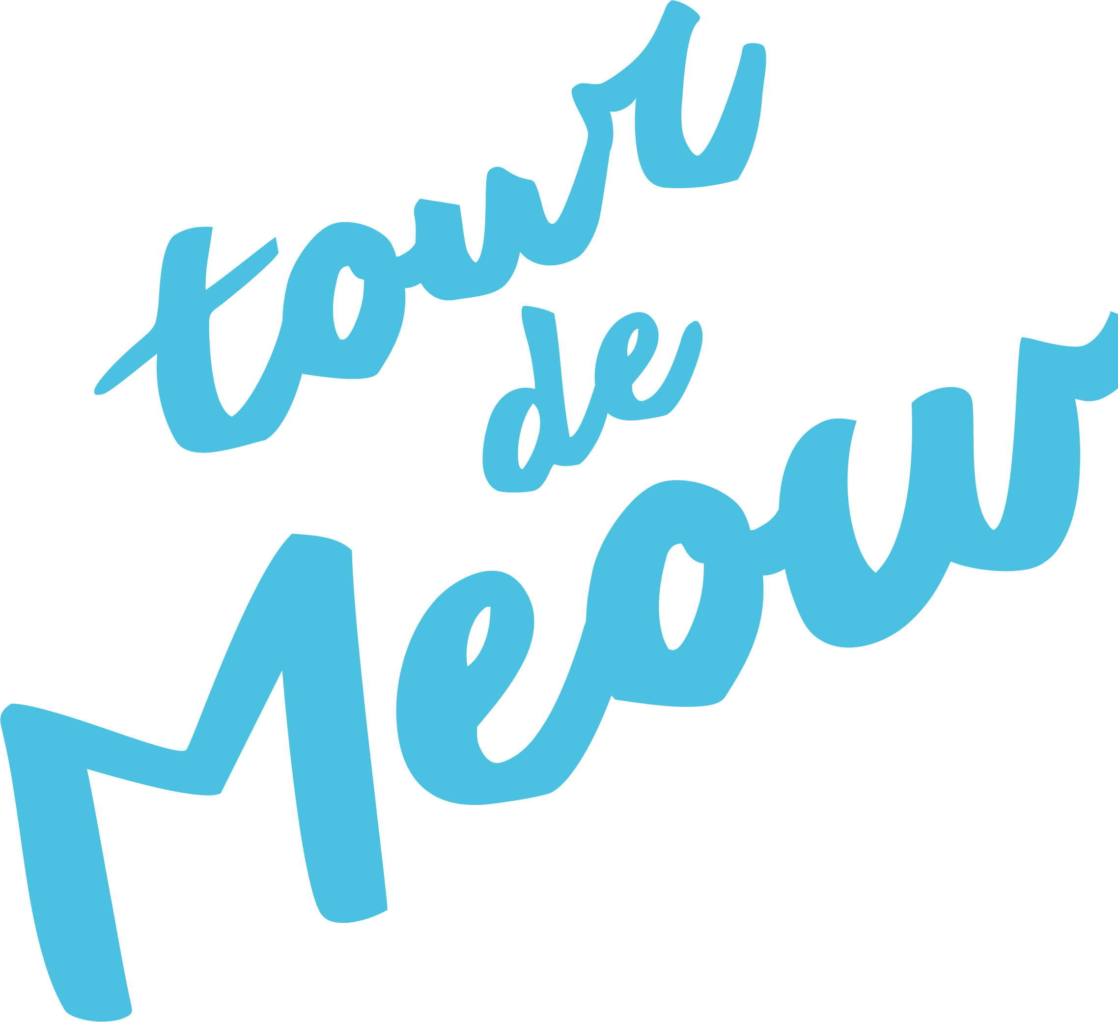Cropped Soxrescue Tour De Meow Typography Logo - Meow Typography (2276x2080), Png Download