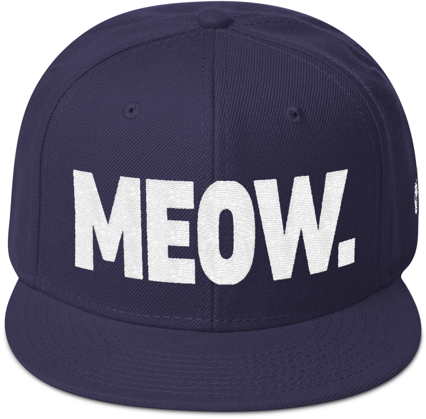 Hat - Meow - - Fashion (1000x1000), Png Download