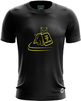 Apoc Meow Dark Jersey - Gg Tshirt (400x400), Png Download