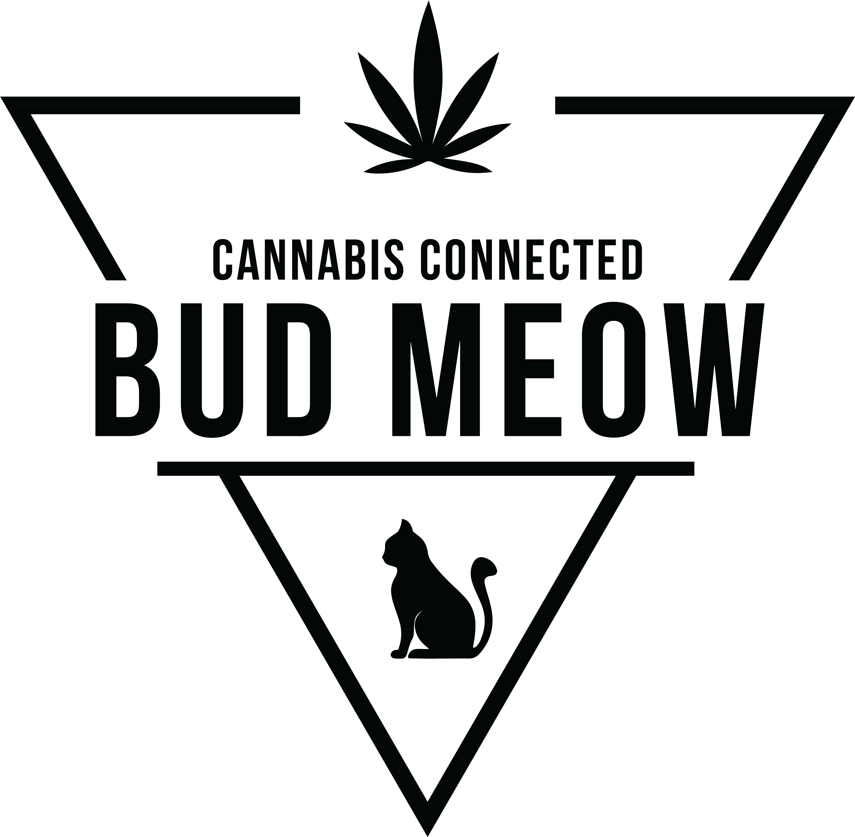 Partner Meow - Vinyl Sticker Decal Domestic Cat Atv Car Garage Bike (4168x4172), Png Download