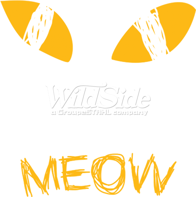 Yellow Cat Eyes - Meow (675x675), Png Download
