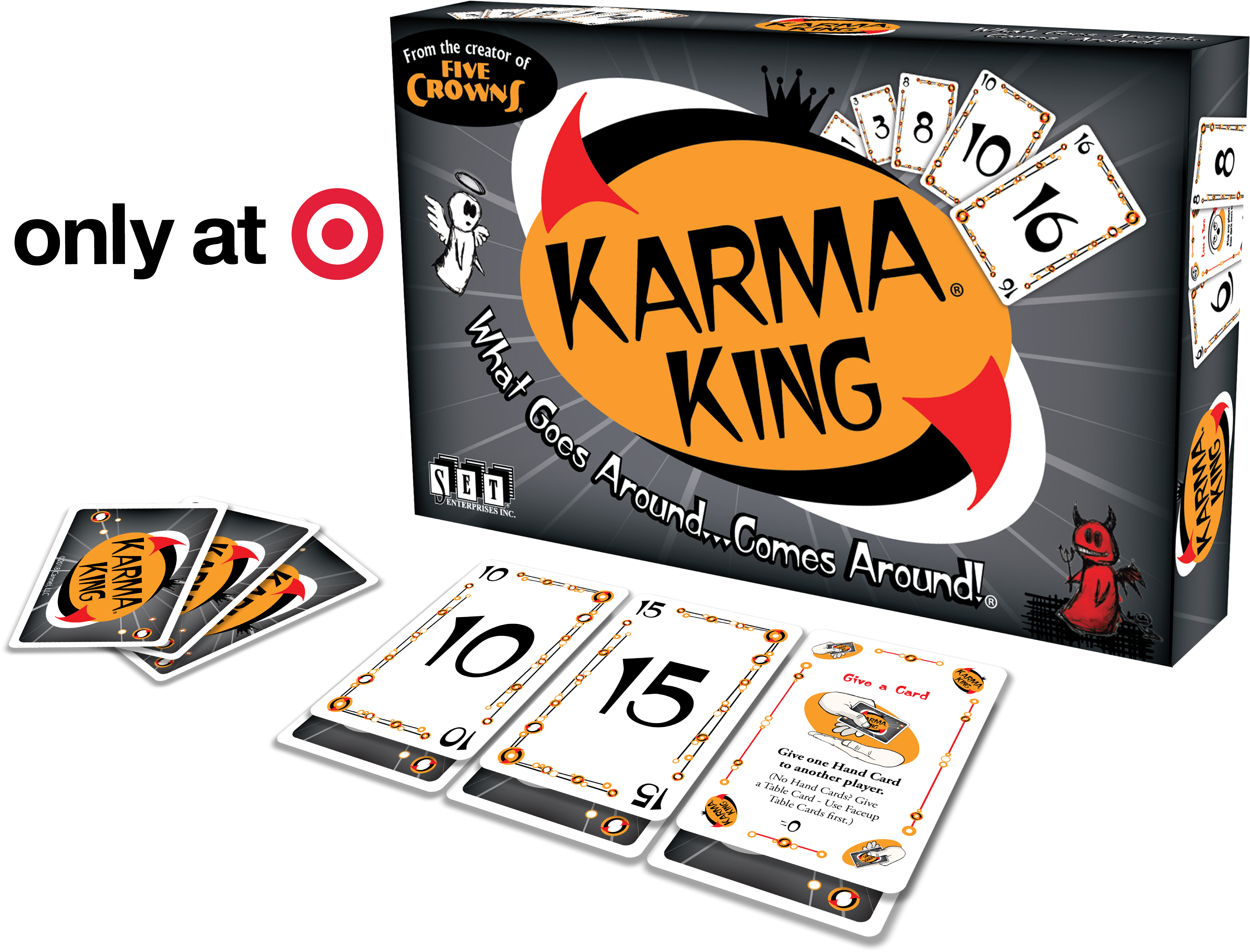 Highlights - Karma Mini Round Card Game By Set Enterprises (5630x4290), Png Download