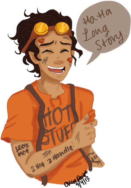 I'm Team Leo I Know You Want To Join In Too Percy - Leo Valdez (500x647), Png Download