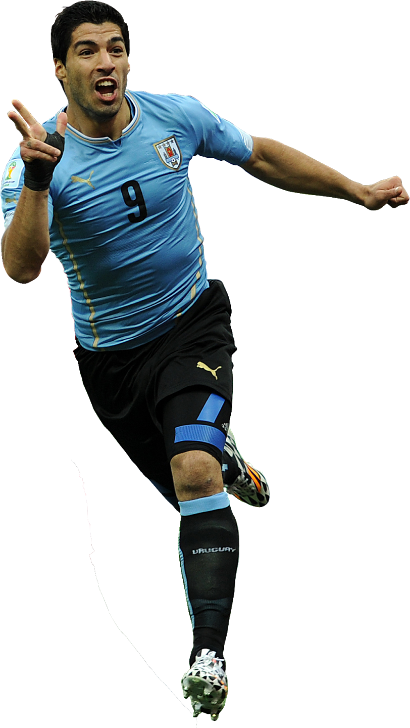 Luis Suarez - Luis Suarez Uruguay Png (1237x1600), Png Download