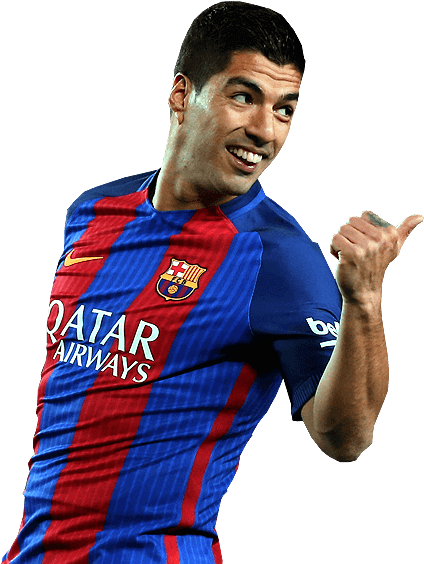 Luis Suarez 2017 Png - Fc Barcelona (467x563), Png Download
