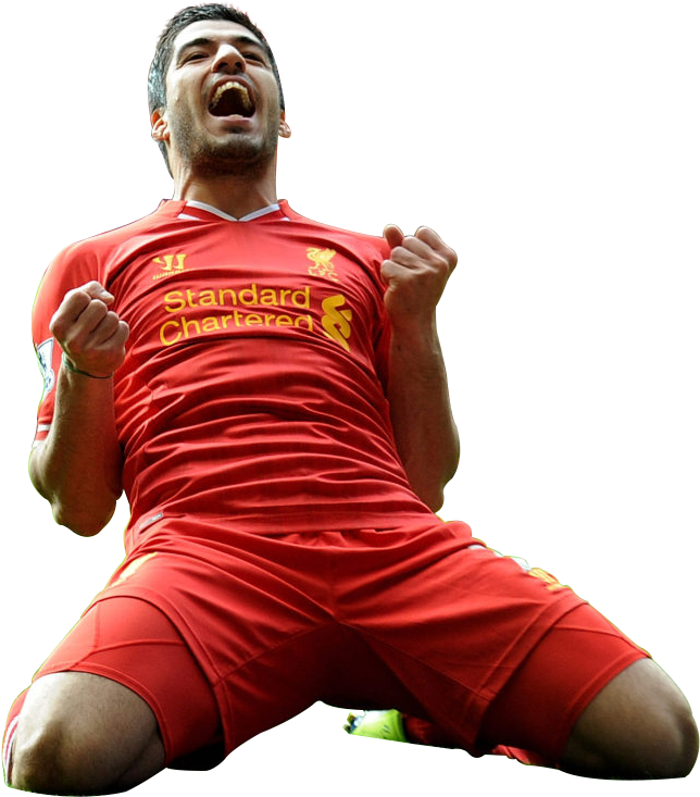 Luis Suárez - Luis Suarez Liverpool Png (775x788), Png Download