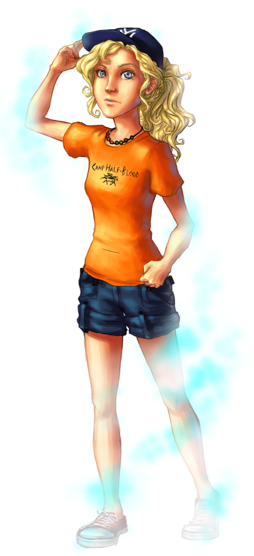 Annabeth Chase Becoming Invisible Apollo Percy Jackson, - Annabeth Chase Fanart Transparent (876x1920), Png Download