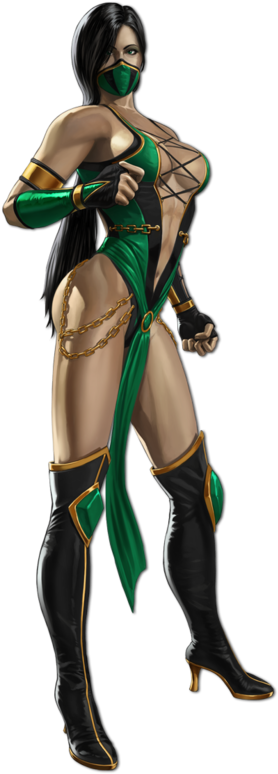 Jade - Jade Mortal Kombat (518x800), Png Download