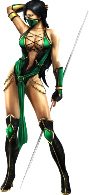 285px 1786182 Jade Mortal Kombat - Jade Mortal Kombat (285x625), Png Download