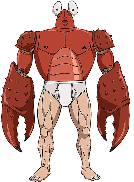 Percy Jackson On Twitter - Lobster Man One Punch Man (489x677), Png Download