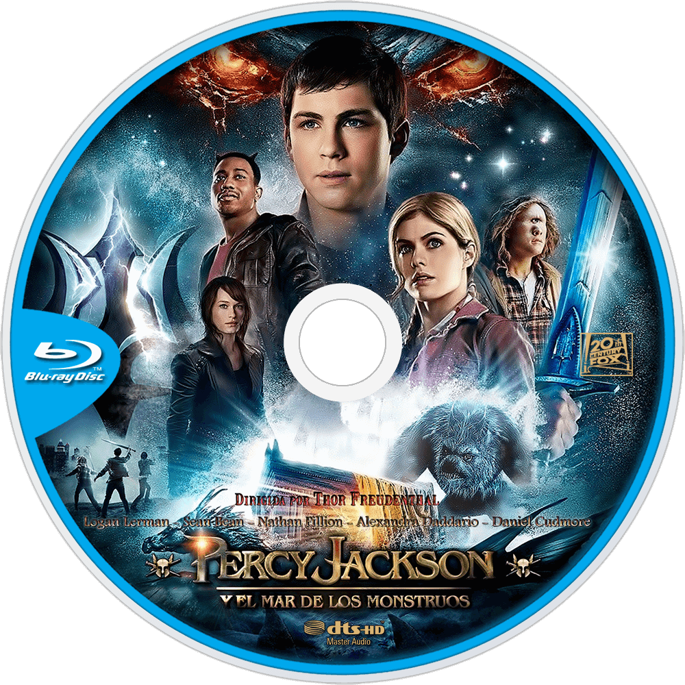 Percy Jackson And The Olympians The Sea Of Monsters - Percy Jackson Blu Ray Disc (1000x1000), Png Download