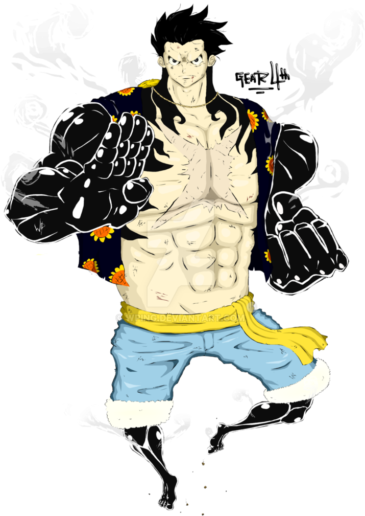 Monkey D Luffy Gear 4th - Gear Fourth, HD Png Download - 967x971(#5318034)  - PngFind