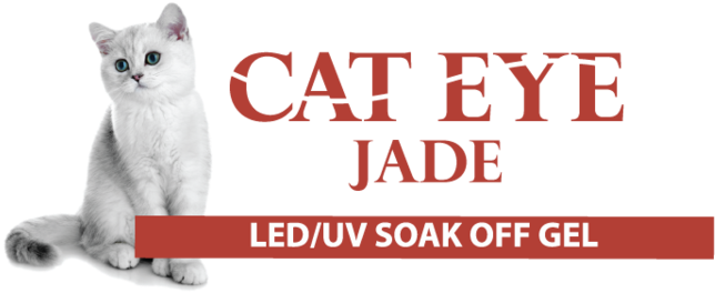 Cat Eyee Jade - Cat Eye Nail Polish Cre8tion (750x281), Png Download