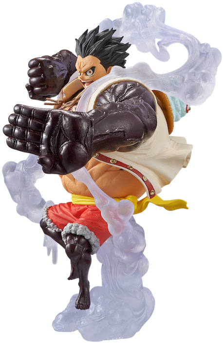 One Piece Figure King Of Artist Monkey D - Banpresto King Of Artist Bound Man (1000x750), Png Download