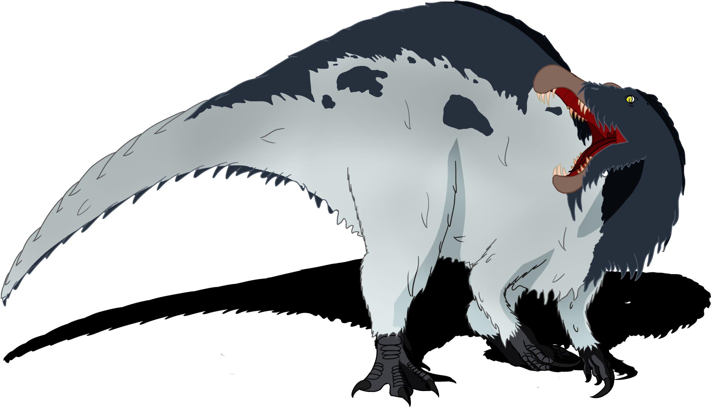 My Little Archosaurs - Feathered Spinosaurus (2500x1650), Png Download