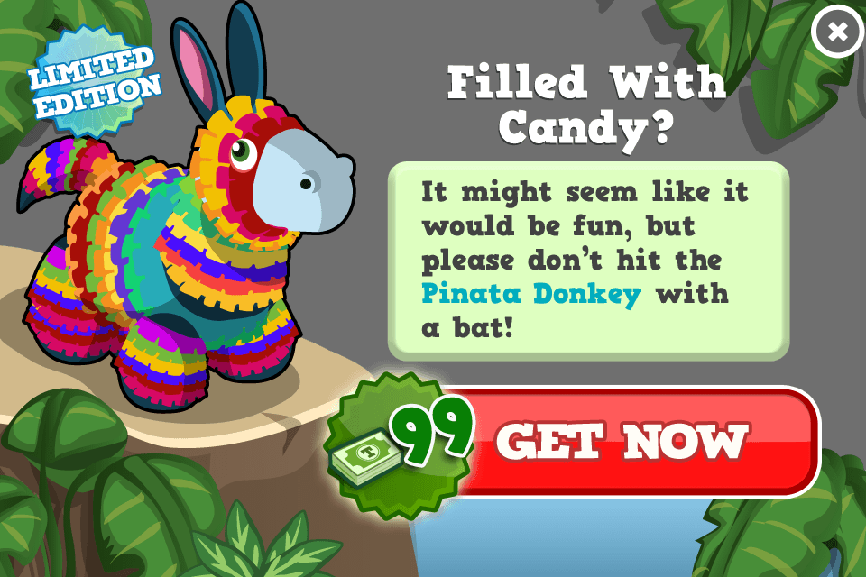 Pinata Donkey Modal - Wiki (960x640), Png Download