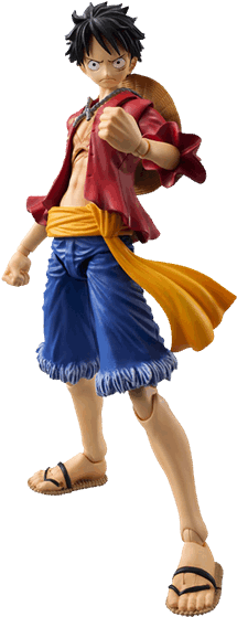 Monkey D Luffy Variable Action Heroes Megahouse Figure - Variable Action Heroes One Piece Luffy (600x600), Png Download