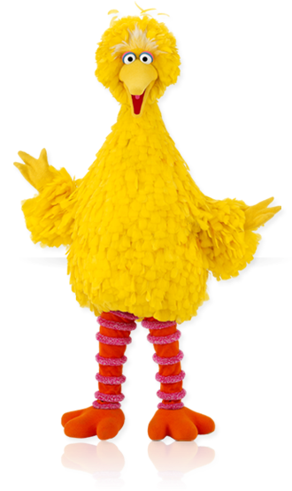 Big Bird High Resolution (329x579), Png Download