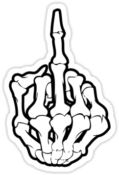 88 Skeleton middle finger Vector Images  Depositphotos