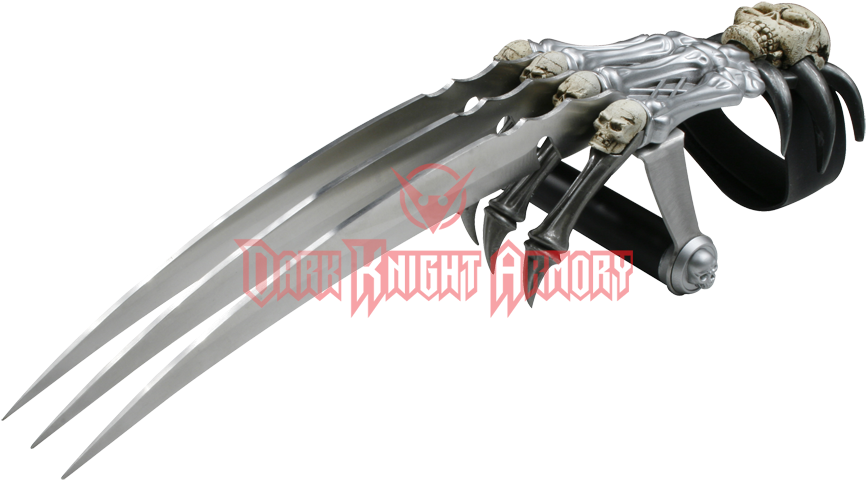 Skeleton Hand Claw - Tiger Claws Weapon Fantasy (867x867), Png Download