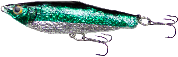 Auger Lure Emerald Green - Jigging (600x600), Png Download