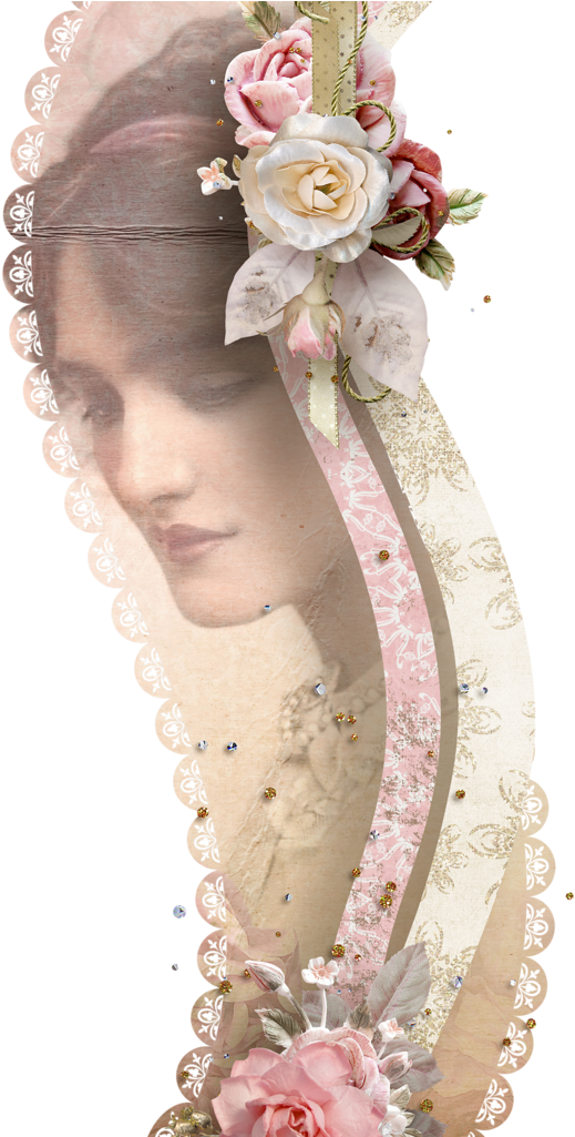 Borders * Cantoneiras * Cluster Scrapbook Borders, - Scrapbooking (526x1024), Png Download