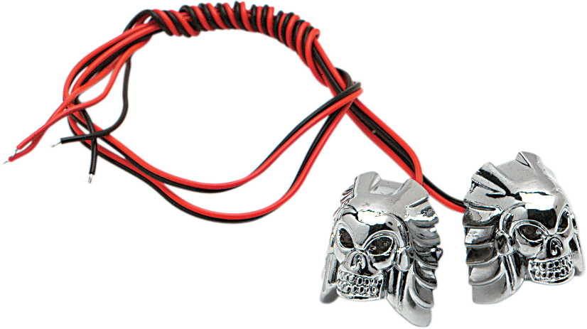 Šrouby Lebka Led 259140 Pár (826x463), Png Download