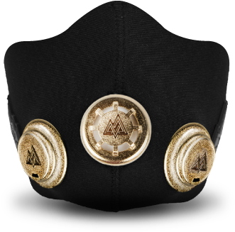 Gold - Training Masks (446x338), Png Download