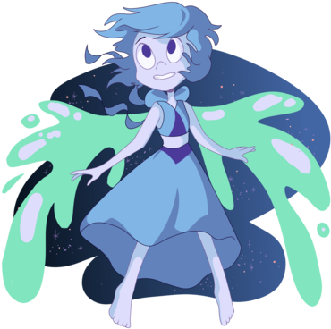 Lapis Lazuli By Mesmeromania Lapis Lazuli Steven Universe, - Lapis Lazuli Steven Universe Chibi (400x400), Png Download