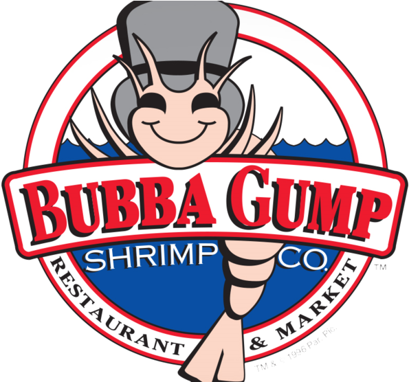 A Near Perfect Score For A New Popular River Walk Restaurant - Bubba Gump Logo Png (986x555), Png Download