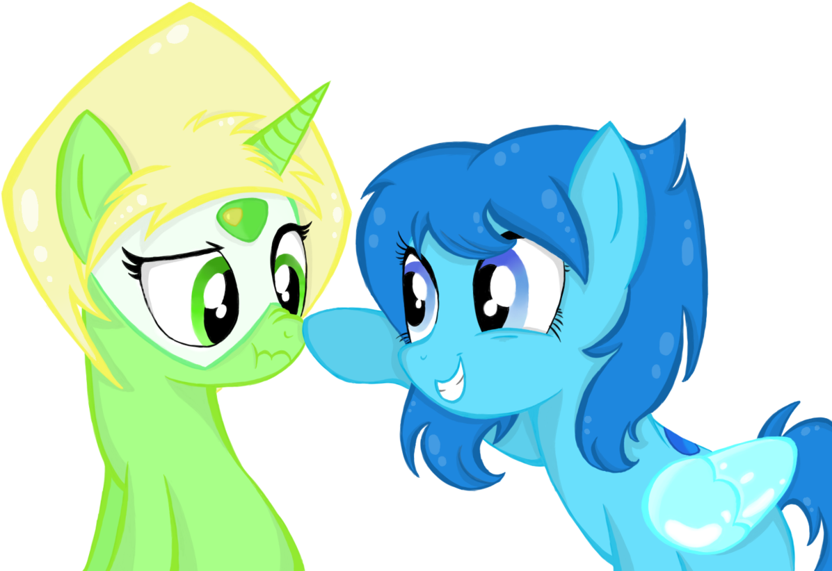 Forestheart74, Boop, Crossover, Lapidot , Lapis Lazuli - Steven Universe Peridot Lapis Lazuli (1280x960), Png Download