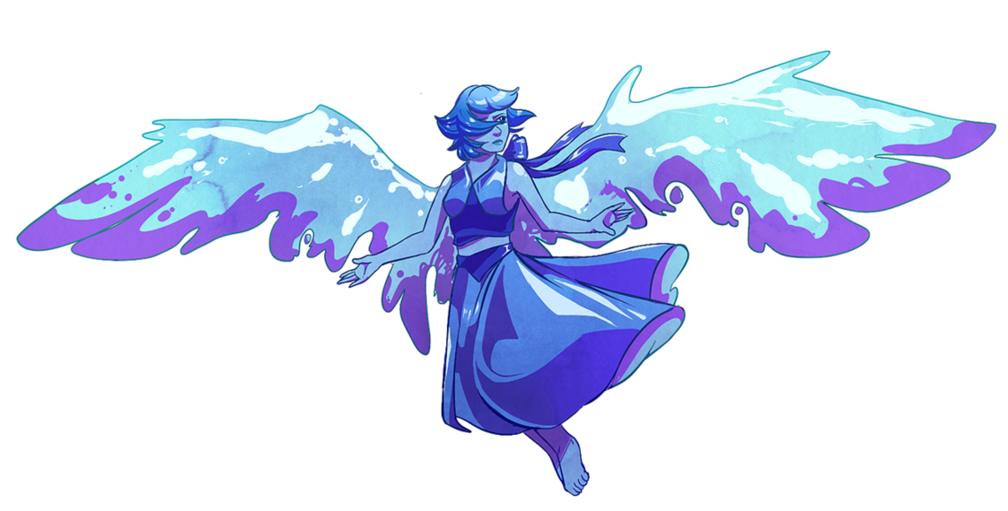Image I Am Lapis Lazuli By Tigeythemighty On Deviant - Lapis Lazuli Shirt Roblox (1147x697), Png Download