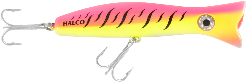 Pink Fluoro R1 - Halco Roosta Popper (1000x500), Png Download