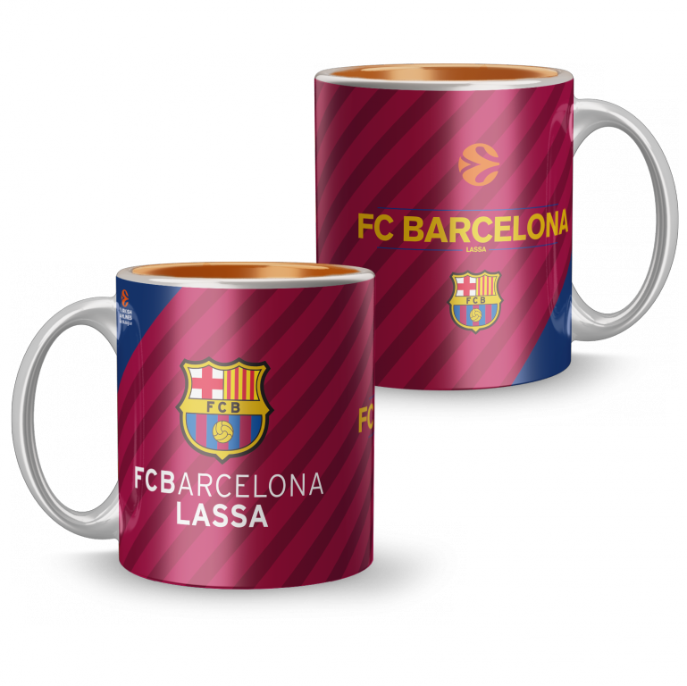 Euroleague Fc Barcelona Lassa Coffee Mug - Fc Barcelona Coffee (769x768), Png Download