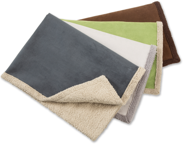 Big Sky Blankets - West Paw Design Big Sky Faux Suede Dog Blanket Storm (600x474), Png Download