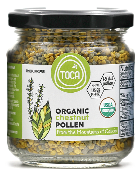 Organic Chestnut Pollen - Toca Raw Galician Mountains Chestnut Pollen Organic (700x700), Png Download