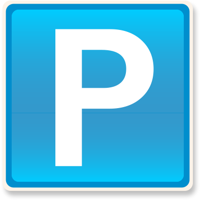 Parking - Parking Transparent (417x417), Png Download