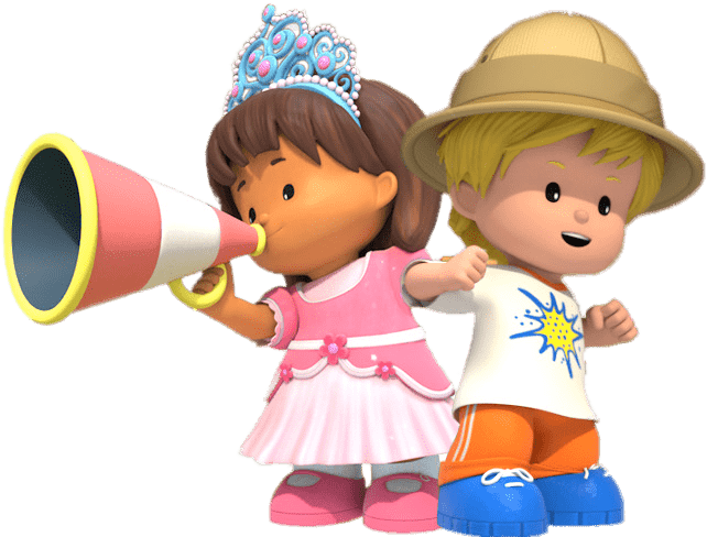 Little People - Little People Toys Png (677x497), Png Download