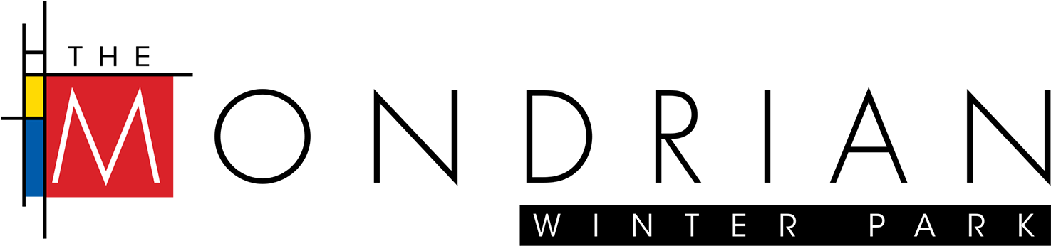 The Mondrian Winter Park Parking Web - Mondrian Logo Png (1500x387), Png Download