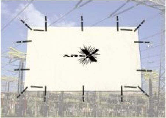 Arc Suppression Blanket - Oberon Company Arcbkt-40ka-s Arc Suppressionblanket (650x650), Png Download