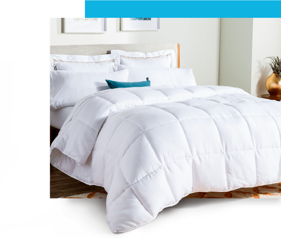 Uncompromised Comfort For Less - Winter 500gsm Duck Down Quilt - Double (991x837), Png Download