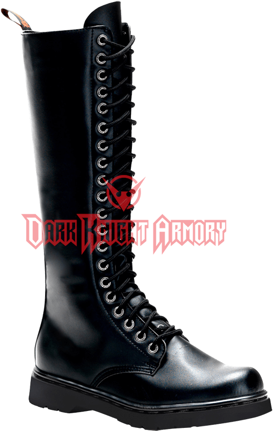 Mens Knee High Combat Boots - Knee High Combat Boots (850x850), Png Download