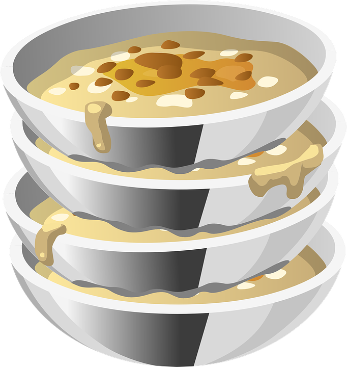 Dish Clipart Stack Dish - Food (682x720), Png Download
