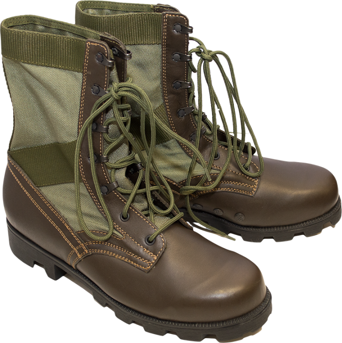 Italian Military Special Forces Combat Boot (698x700), Png Download