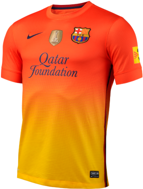 Kit Nike Orange Football (400x400), Png Download