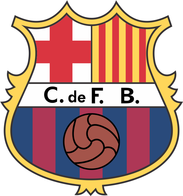 1910s - Fc Barcelona (800x800), Png Download