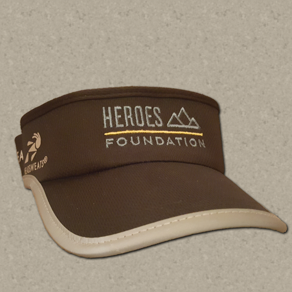 Heroes Foundation Performance Visor Black - Visor (600x600), Png Download
