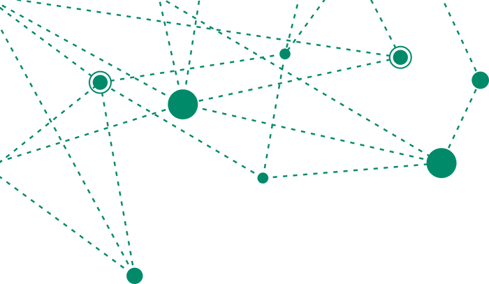 Nodes Green Dashed - Portable Network Graphics (700x407), Png Download