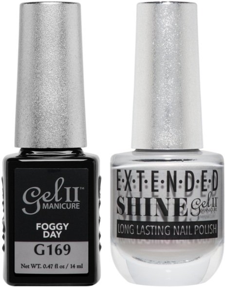 Foggy Day G169 Gel Nail Polish - G052 Gel Ii (480x600), Png Download